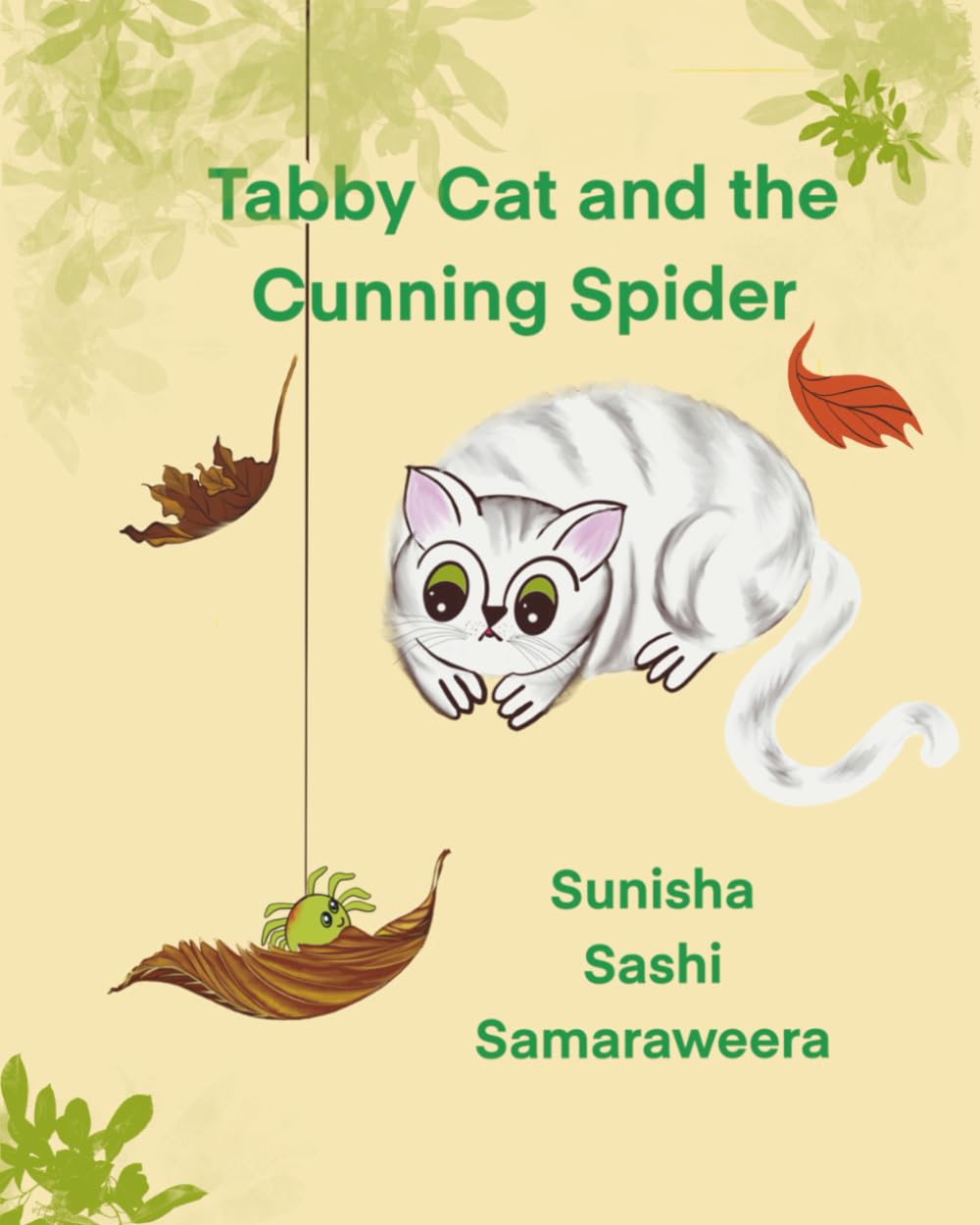 Tabby Cat and the Cunning Spider