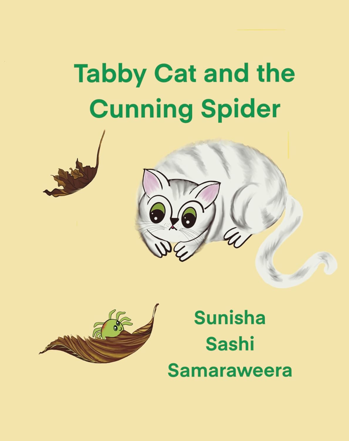 Tabby Cat and the Cunning Spider